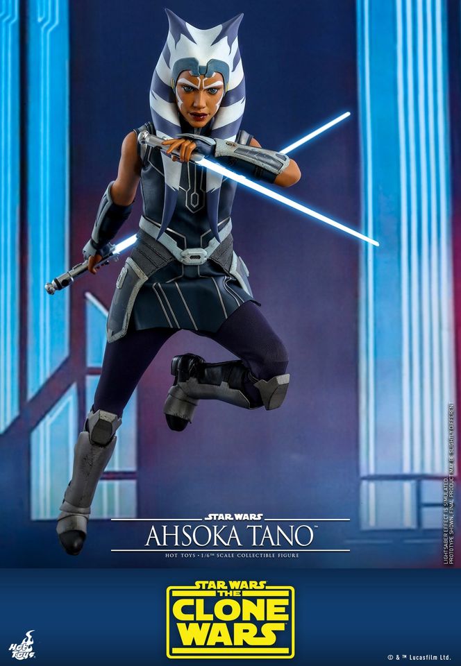 Hot Toys TMS021 1/6 Star Wars: The Clone Wars™ - Ahsoka Tano™