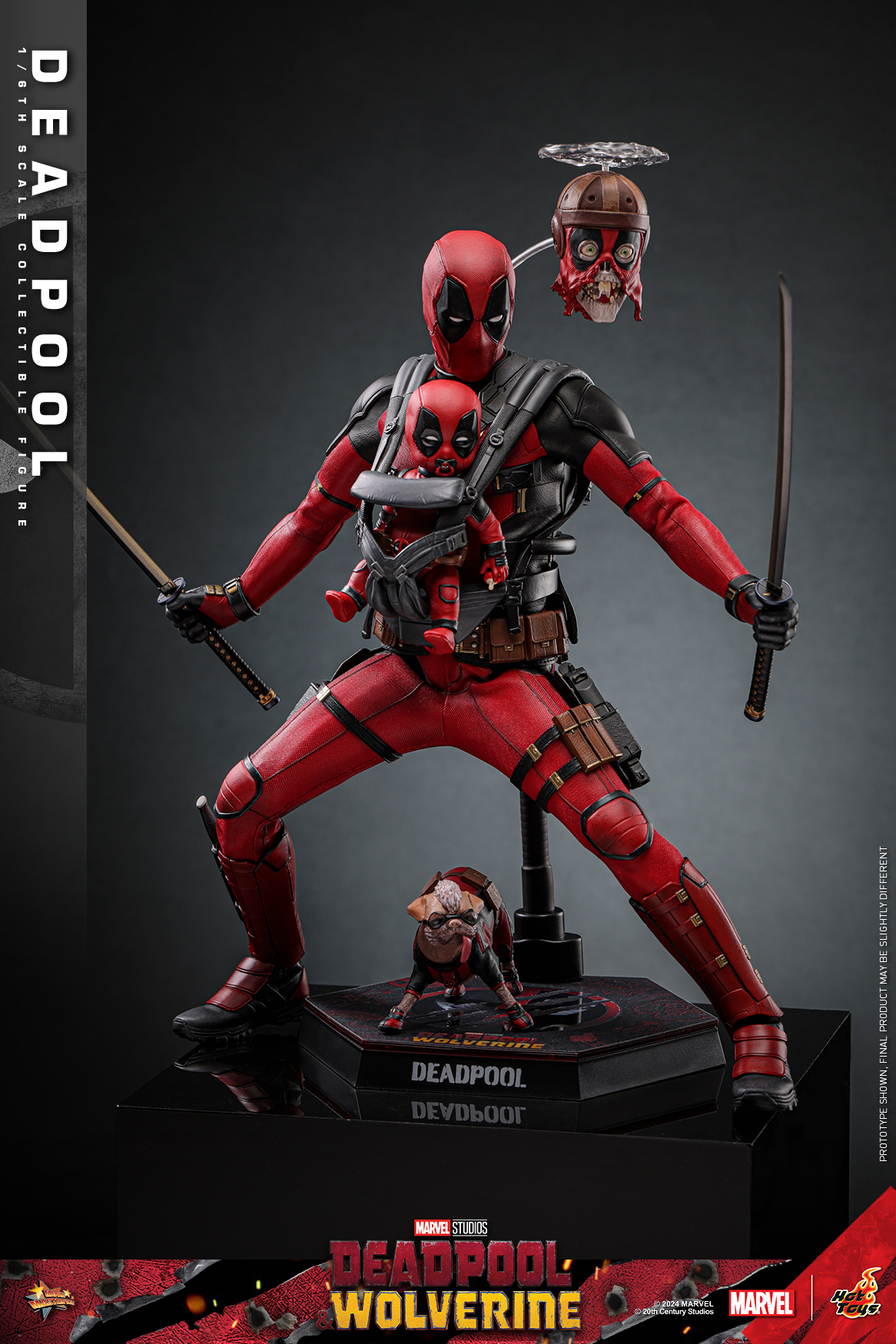 Hot Toys MMS746B Deadpool & Wolverine - Deadpool (Special Edition)