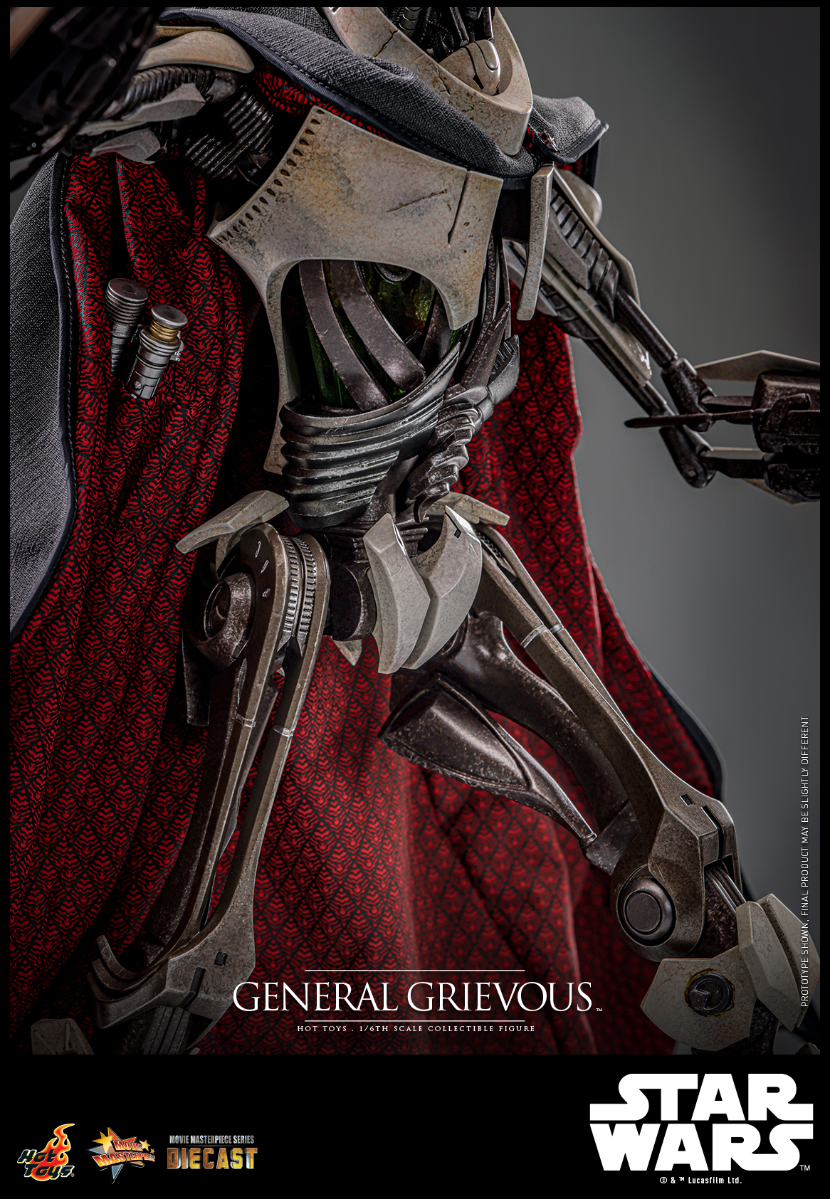 Hot Toys MMS760D67 Star Wars Episode III: Revenge of the Sith - General Grievous