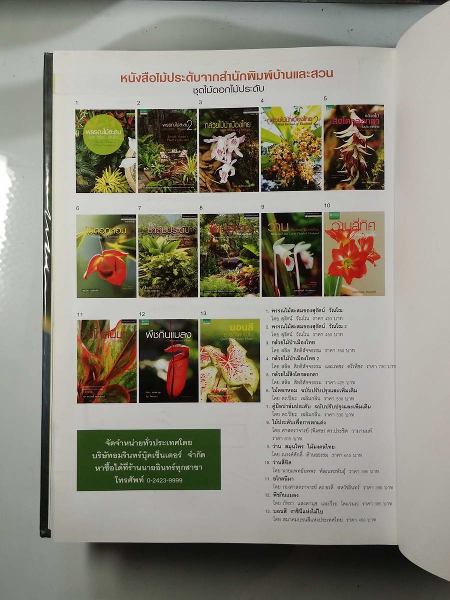 หนังสือมือสอง 265 ไม้ดอกหอม ฉบับปรับปรุง และเพิ่มเติม พิมพ์ครั้งที่ 6 ดร.ปิยะ เฉลิมกลิ่น ความหนา 351 หน้า ราคาหน้าปก 530 บาท พิมพ์ด้วย กระดาษอาร์ตมัน 4 สีทั้งเล่ม