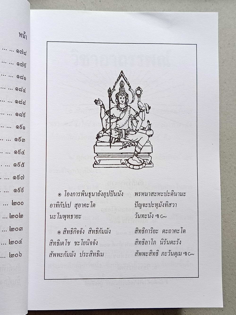 หนังสือมือสอง 123 "วิชาอาถรรพ์" พระคัมภีร์รวมวิชาทางเวทมนตร์อาถรรพ์ โดย เทพย์ สาริกบุตร ความหนา 224 หน้า