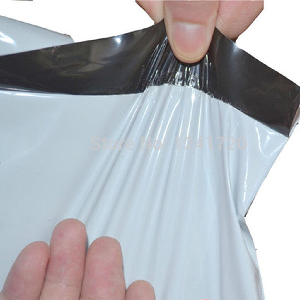 ซองไปรษณีย์พลาสติก 28x38+4 ซม. มีพิมพ์ (แพค 50 ซอง) #P281