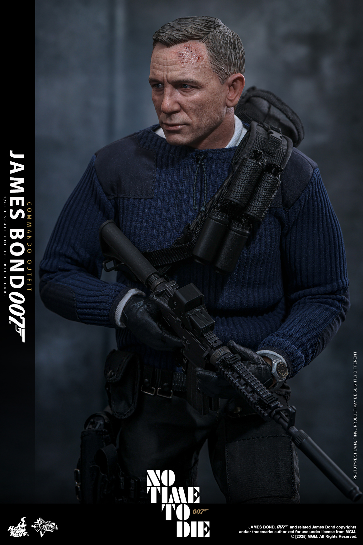 Hot Toys MMS804 No Time To Die - James Bond (Commando Outfit)