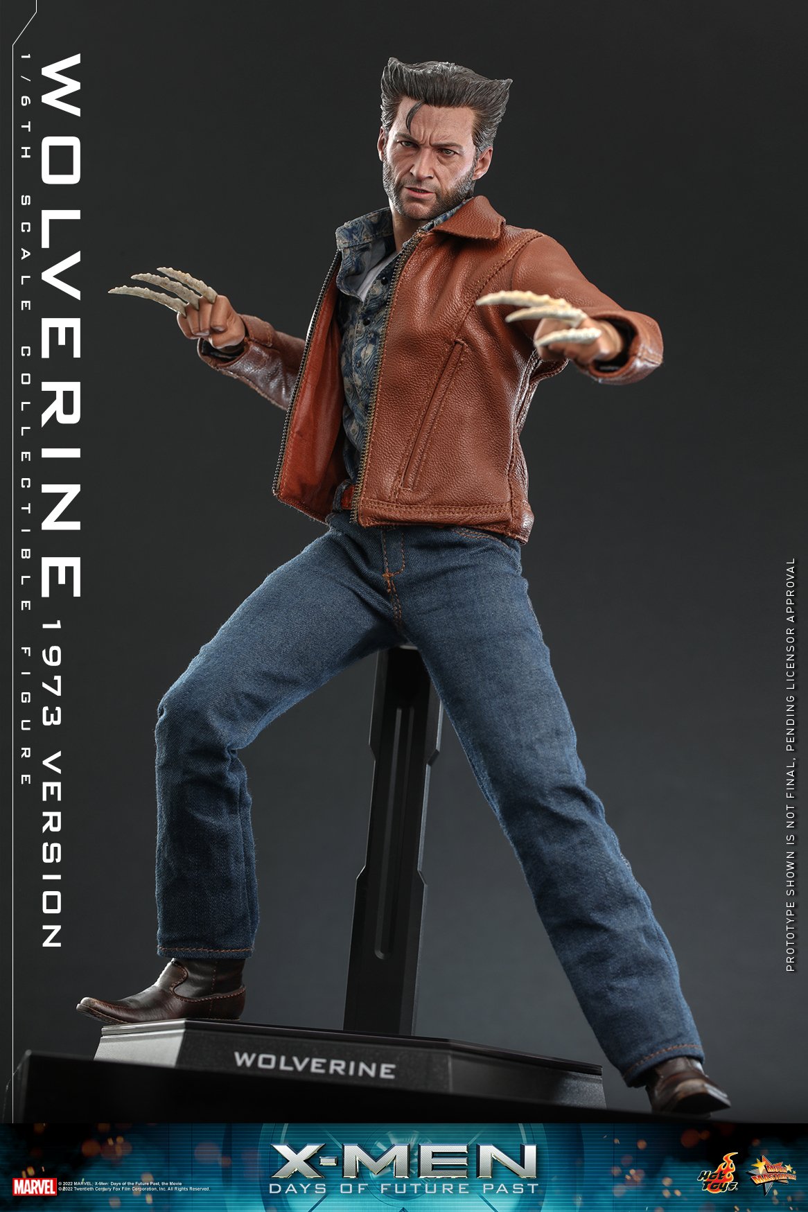 Hot Toys MMS659B 1/6 X-Men: Days of Future Past - Wolverine 1973 Version [Special Edition Bonus]