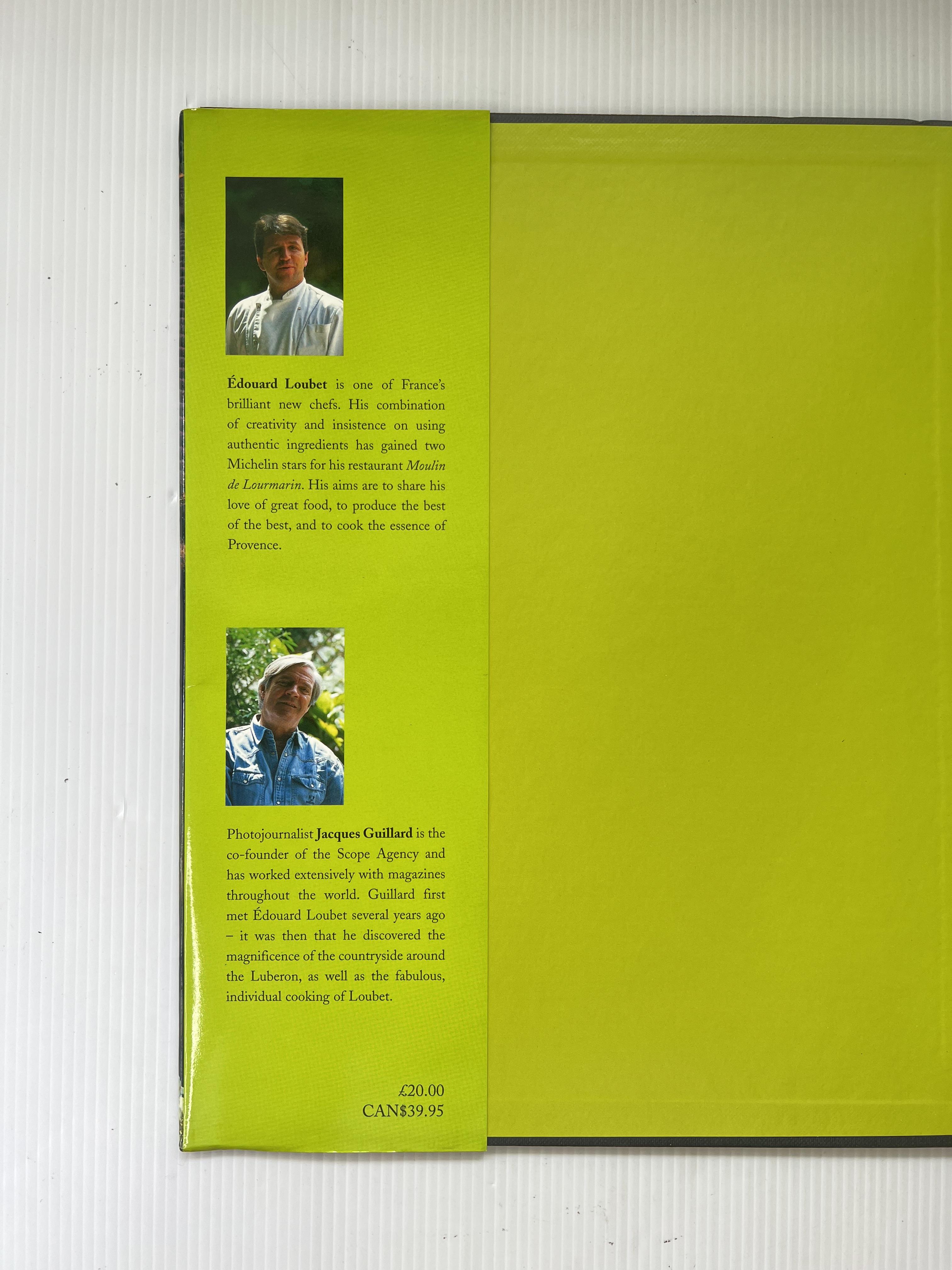 A Chef in Provence Edouard Loubert January 1, 2004 90-99% Hardcover