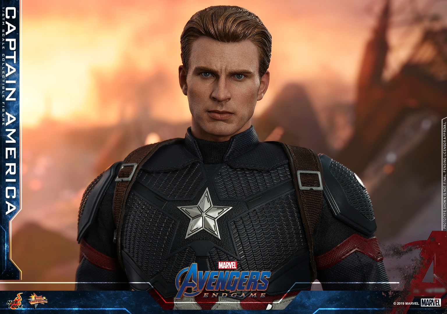Hot Toys MMS536 Avengers: Endgame - Captain America