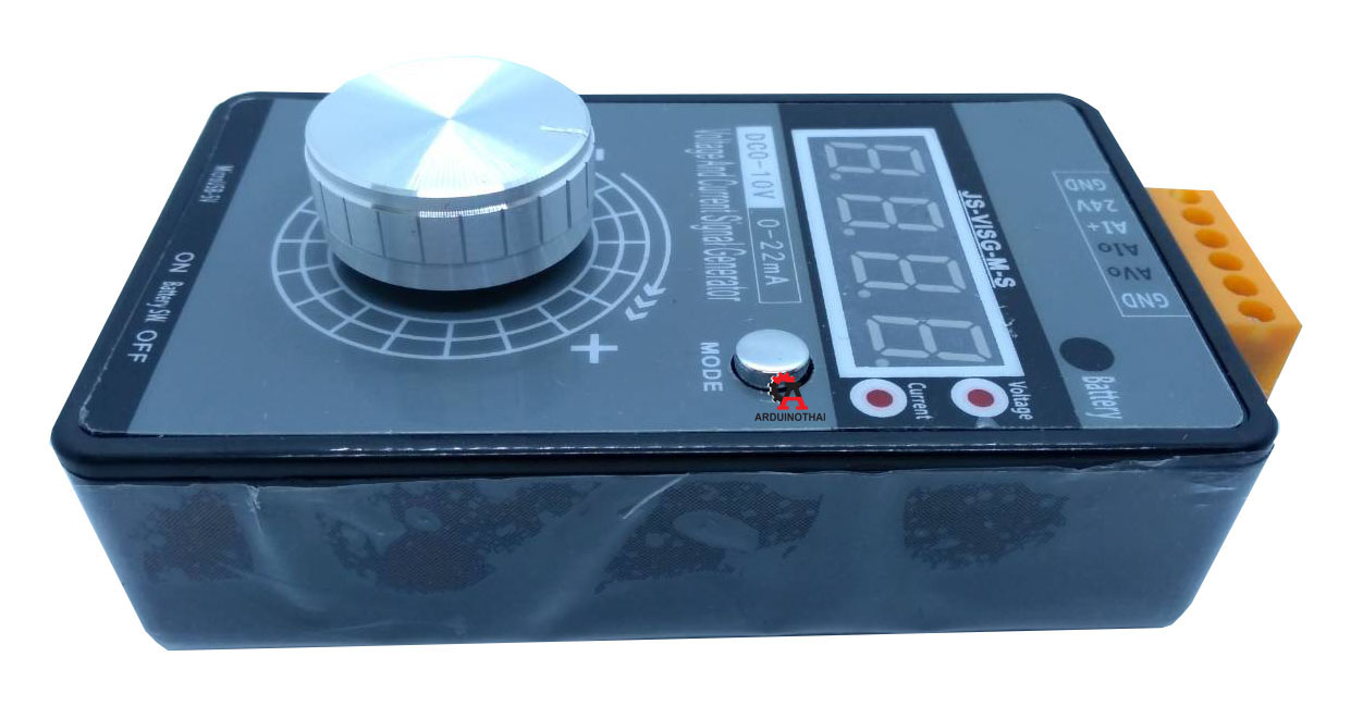ตัวสร้างสัญญาณ 0-4-22mA และ 0-5-10v Signal Generator Adjustable Current Voltage