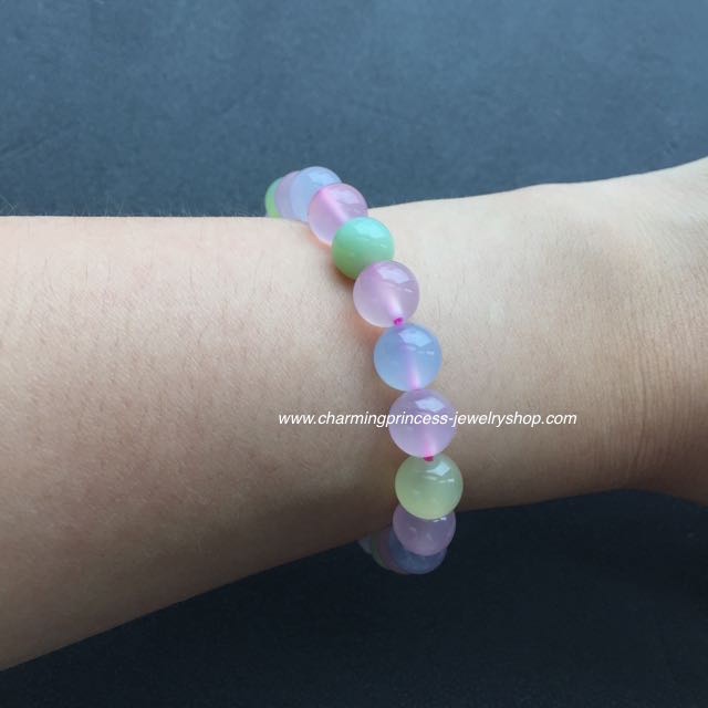 Chalcedony คาลซีโดนี แคลเซโดนี 8 มม