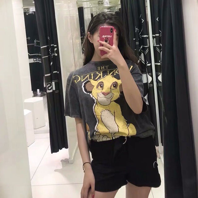 เสื้อยืดแฟชั่นสกรีนลายการ์ตูนน่ารักๆ