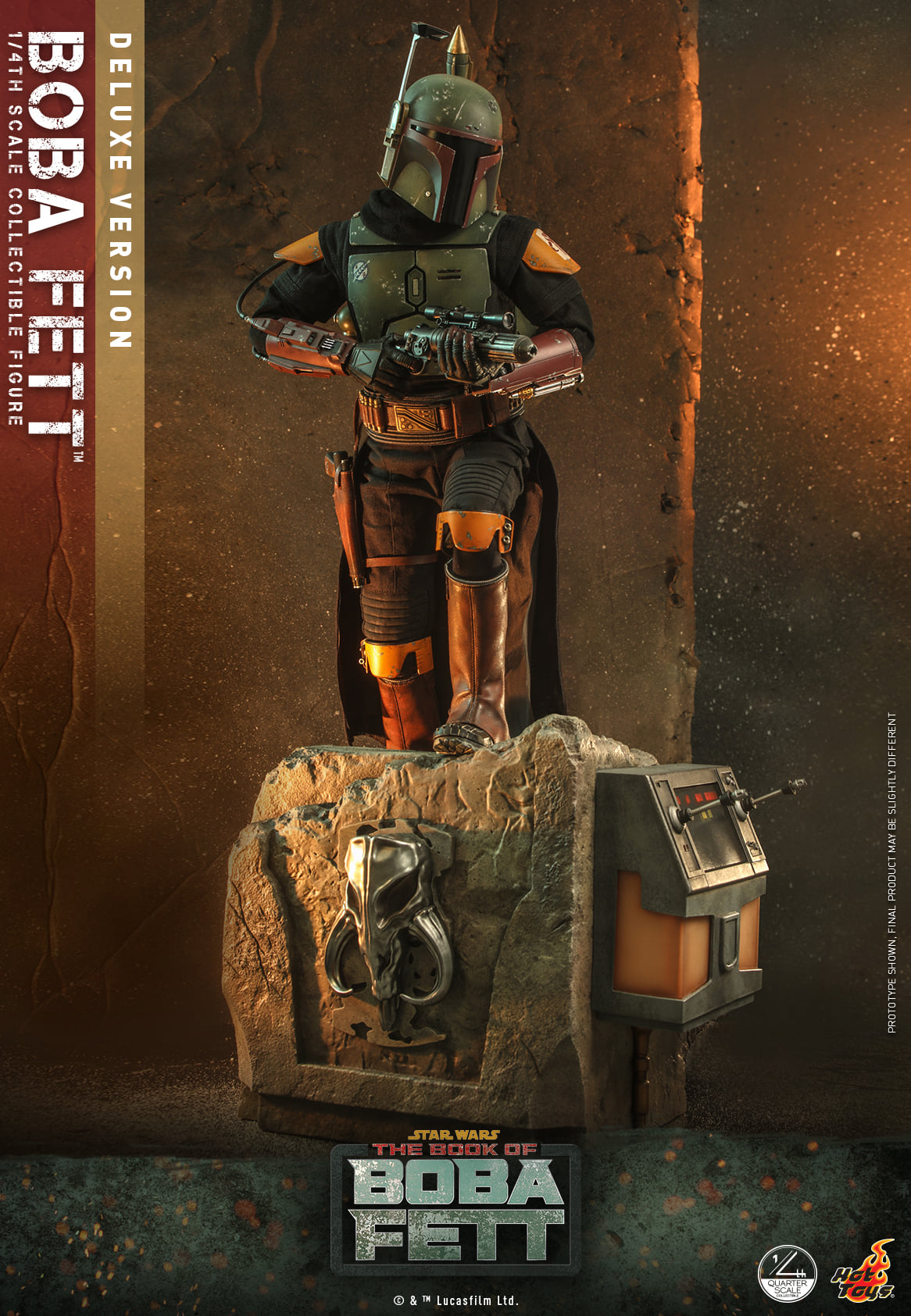 Hot Toys QS023 1/4 Star Wars: The Book Of Boba Fett - Boba Fett™ (Deluxe Version)