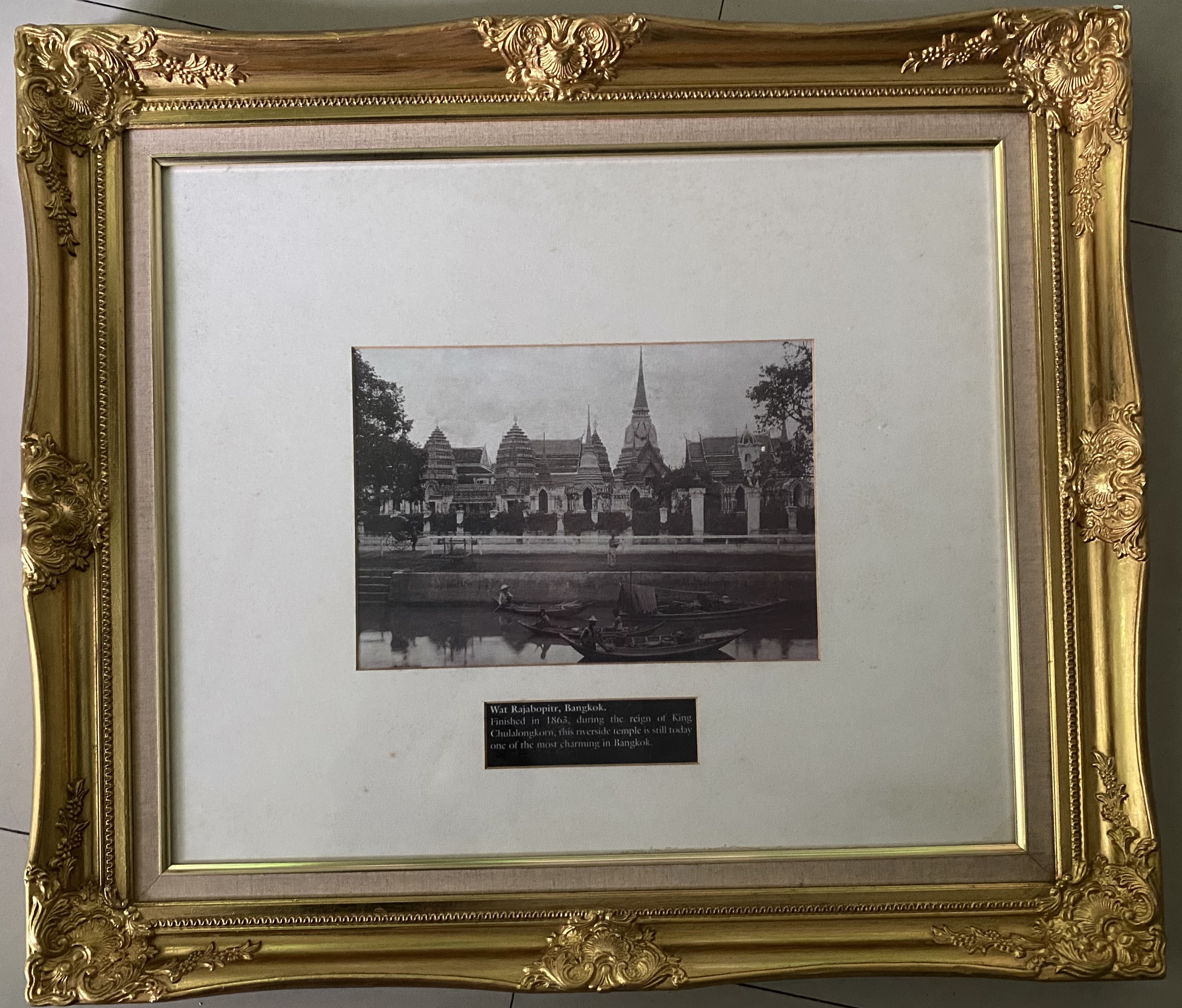 ภาพถ่ายวัดราชบพิธสถิตมหาสีมารามราชวรวิหาร ปี1863