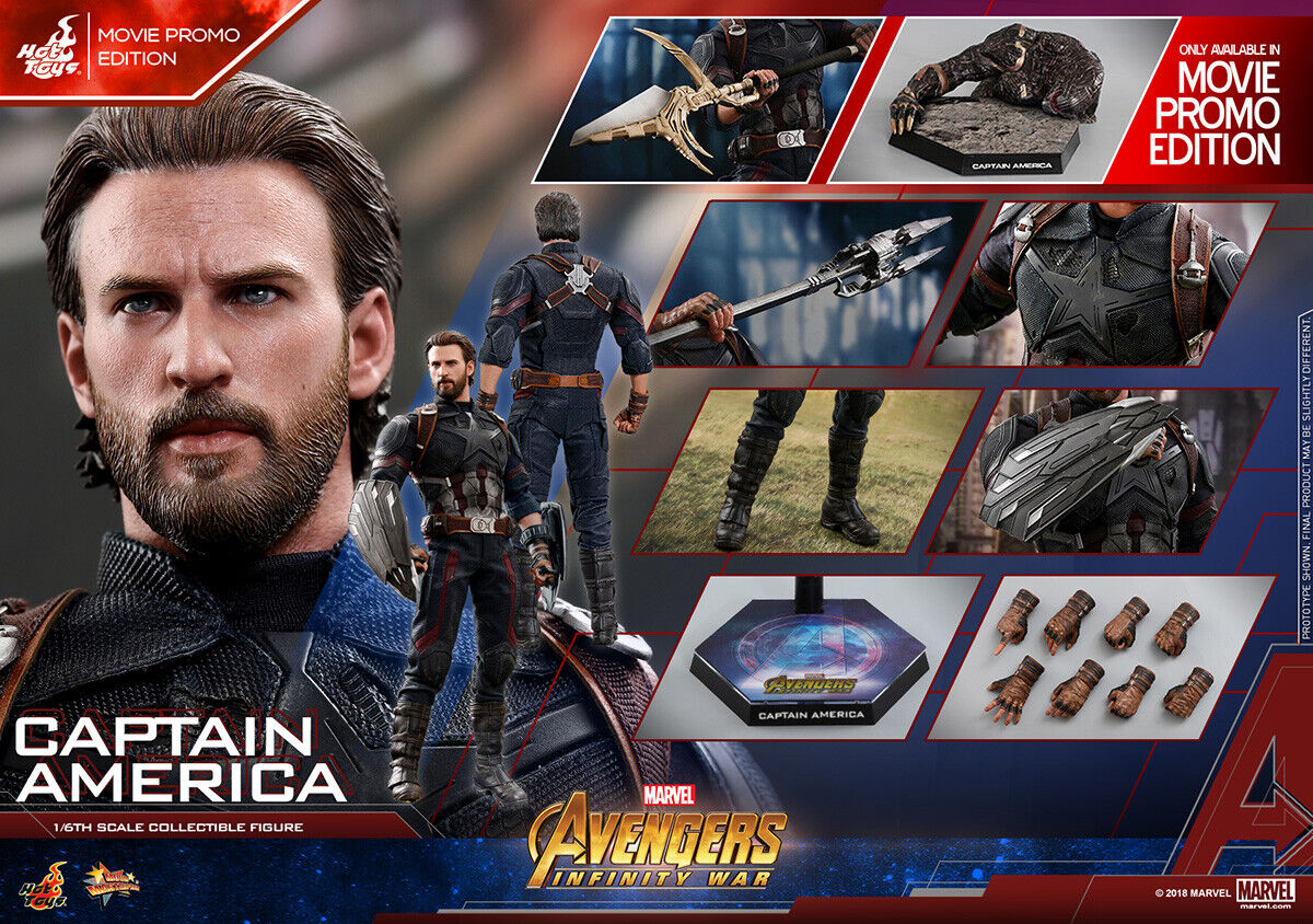 Hot Toys MMS481 AVENGERS: INFINITY WAR - CAPTAIN AMERICA (MP)