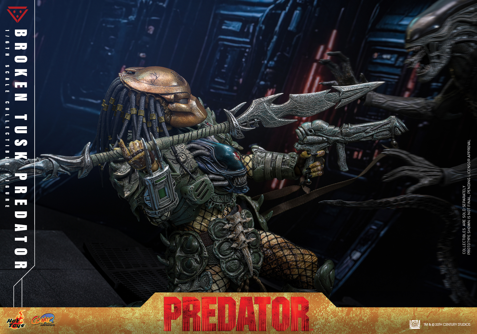 Hot Toys CMS029B Broken Tusk Predator (Special Edition)
