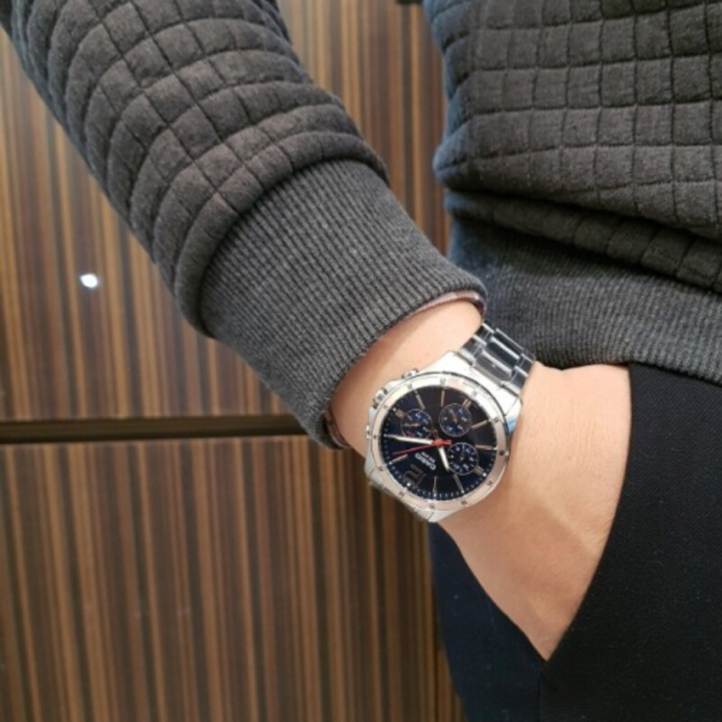 นาฬิกา CASIO นาฬิกาข้อมือ ผู้ชาย สายแสตนเลส รุ่น MTP-1374D MTP-1374D-1A MTP-1374D-1A2 MTP-1374D-2A MTP-1374D-2A2 MTP-1374D-5A
