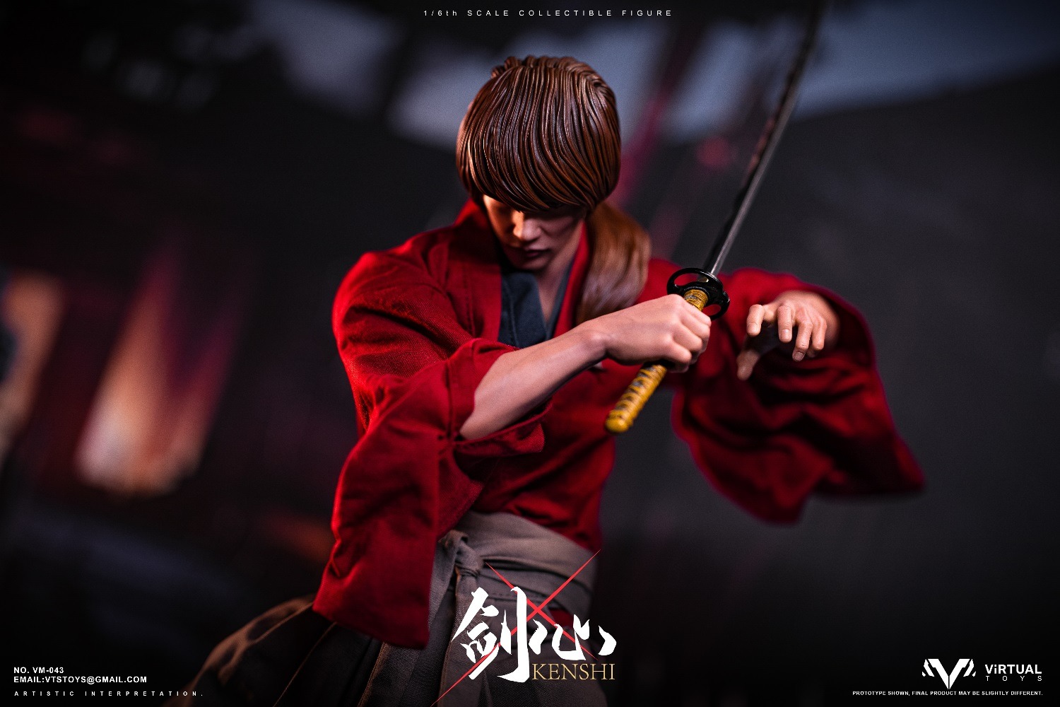 VTSTOYS VM-043A 1/6 KENSHI (Normal Ver.)