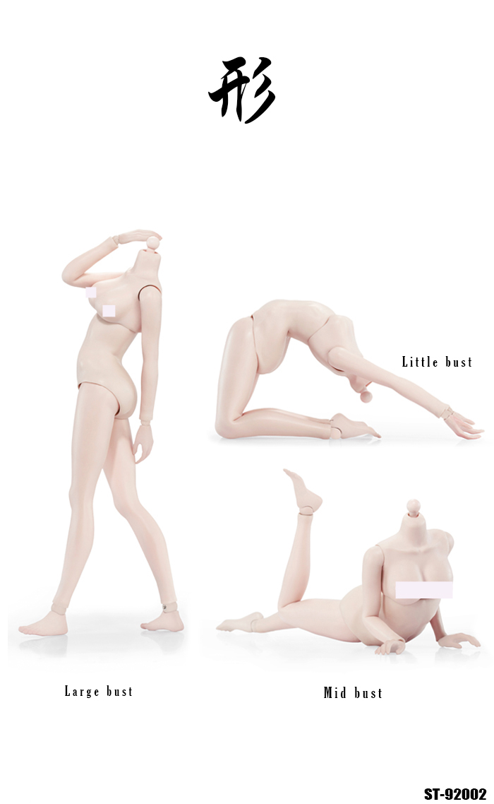 POPTOYS 92001/92002 XING Series 1.0 Super flexible female body (Steel skeleton)