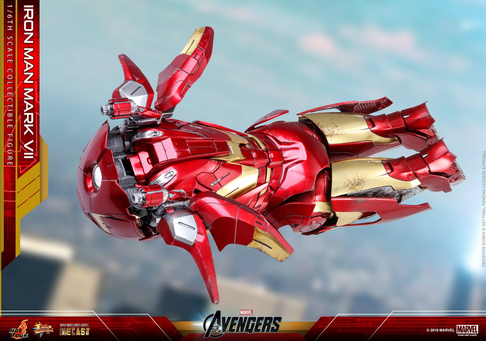 Hot Toys MMS500D27 THE AVENGERS - IRON MAN MARK VII