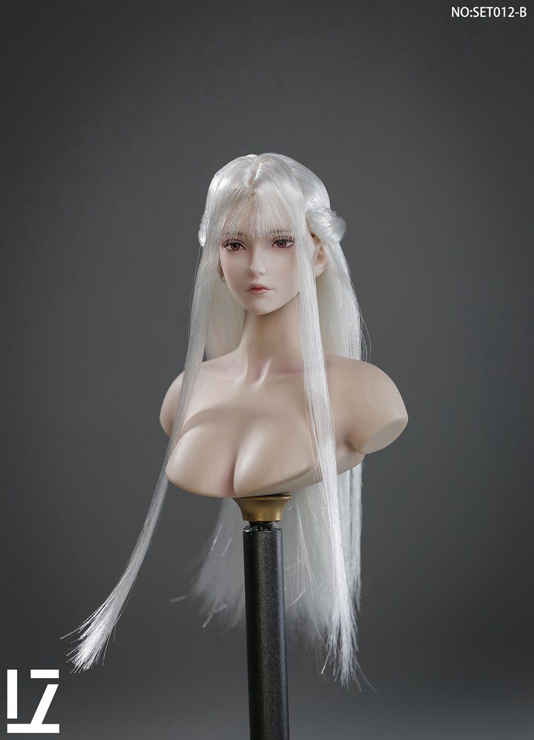 LZ TOYS LZ-SET012 1/6 Hair Transplant Female Headsculpt Zero