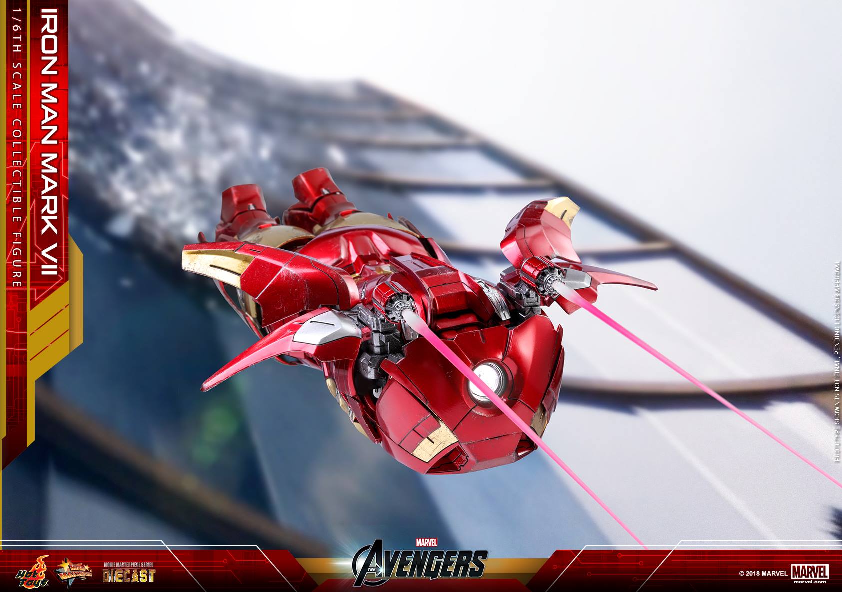 Hot Toys MMS500D27 THE AVENGERS - IRON MAN MARK VII