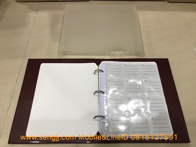 อัลบั้มสะสมเหรียญ ใส่เมาท์ (เล็ก) ใส่ได้ 120 เหรียญ