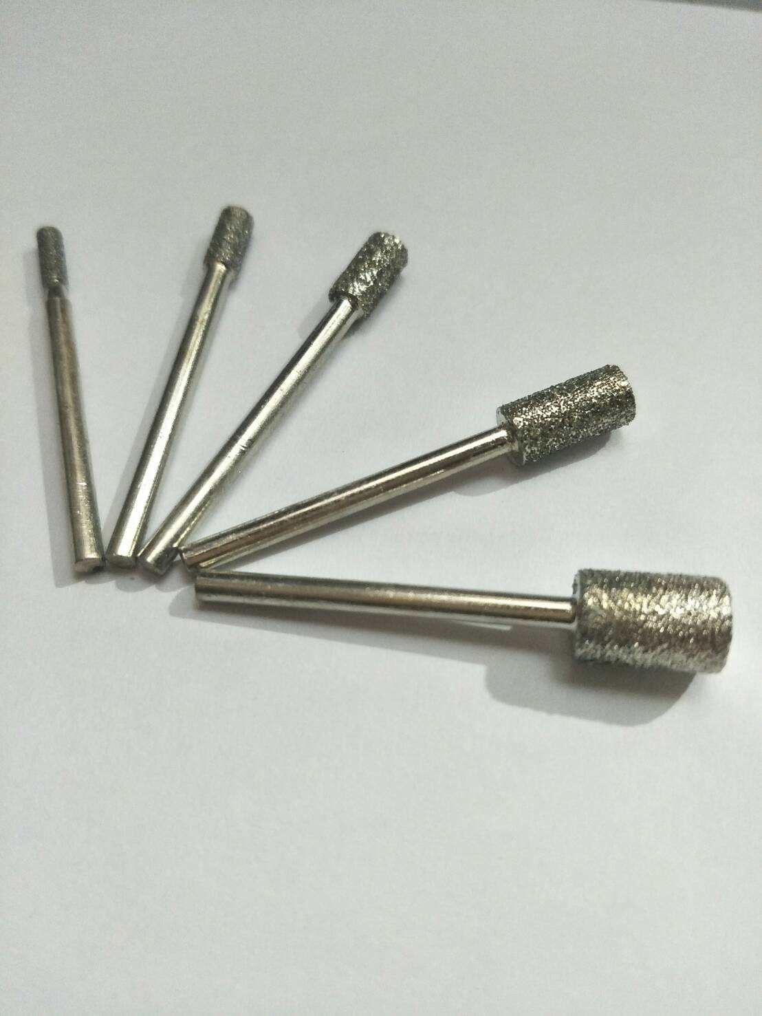 DS07 ชุดดอกเจียร เพชร 5 ดอก 3-8 มิล แกน 3 มิล