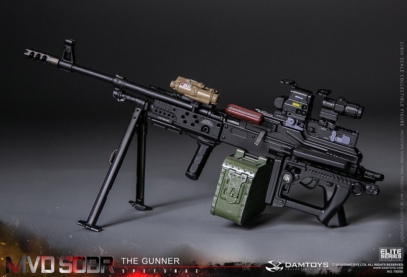 DAMTOYS 78095 1/6 SPETSNAZ MVD SOBR THE GUNNER
