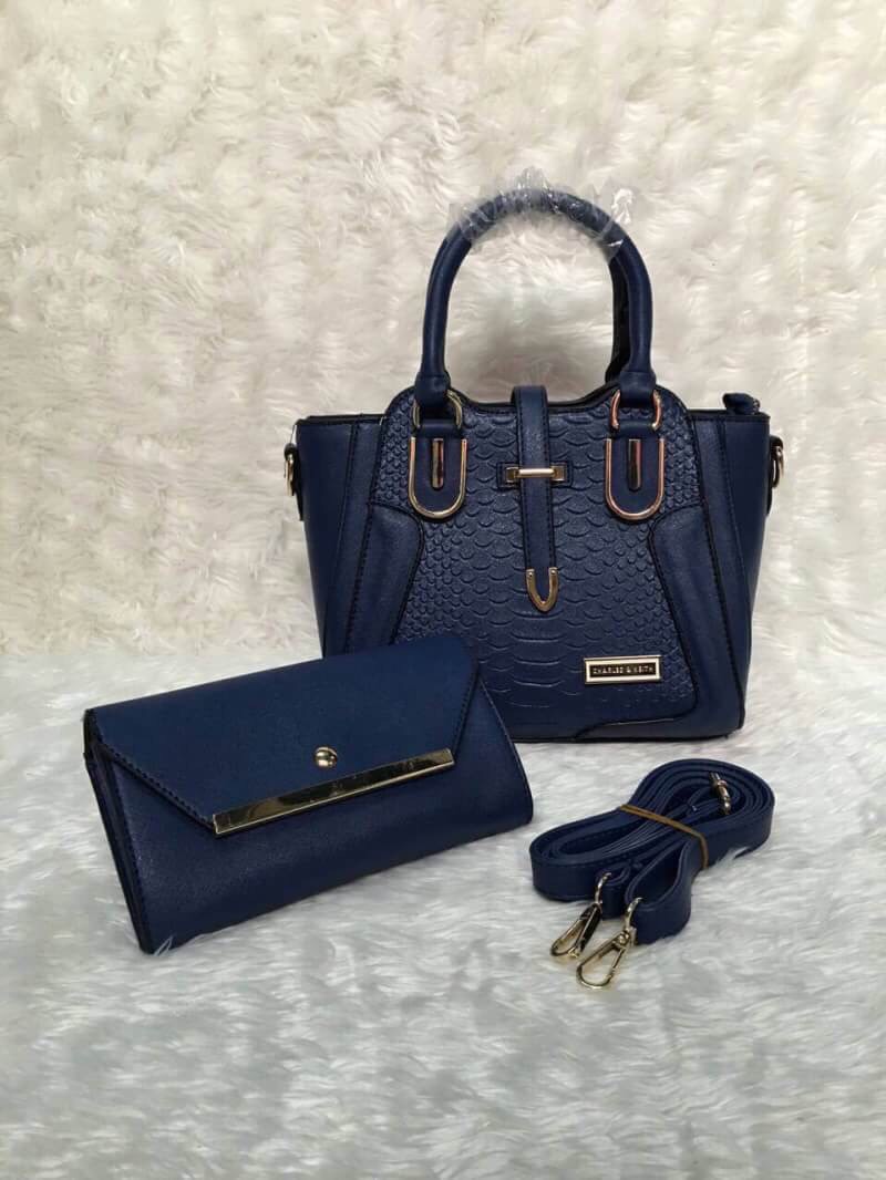 สินค้ามีพร้อมส่ง กระเป๋าแฟชั่น *Set2ใบ งานเกรดพรีเมี่ยม (Premuim)