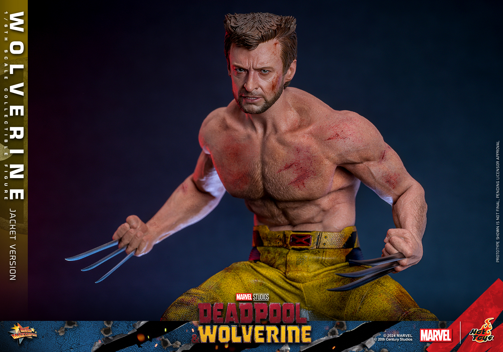 Hot Toys MMS756 Deadpool & Wolverine - Wolverine (Jacket Version)
