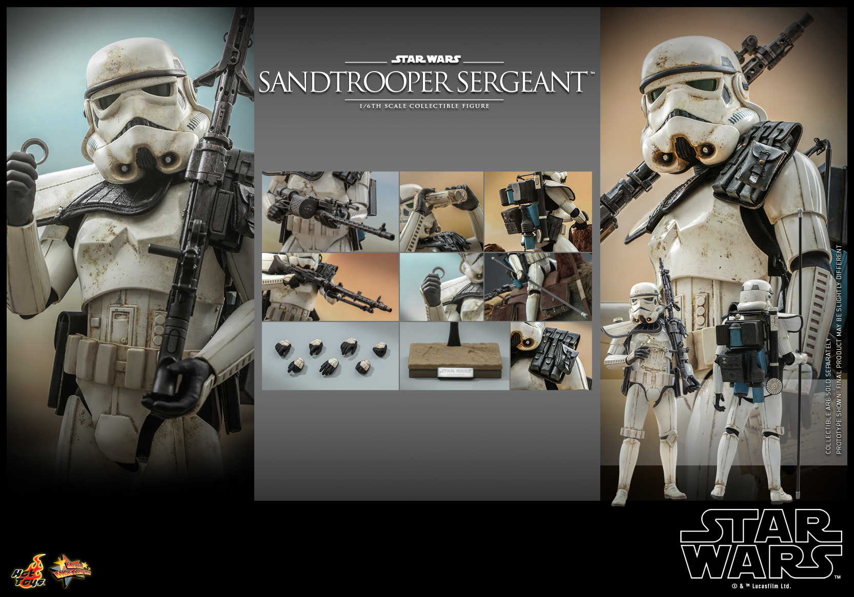 Hot Toys MMS721 1/6 Star Wars Episode IV: A New Hope™ - Sandtrooper Sergeant™