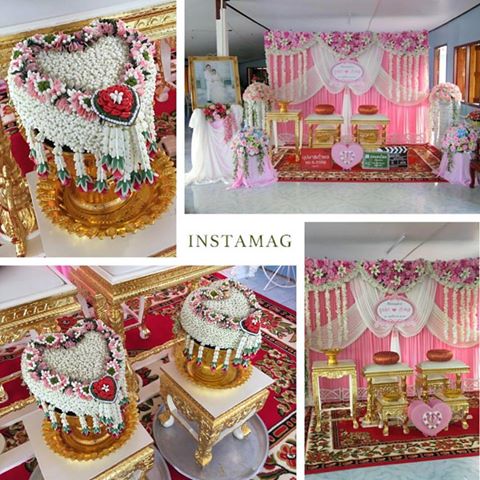 ฉากถ่ายภาพรดน้ำสังข์ 3 m x 2.2 m