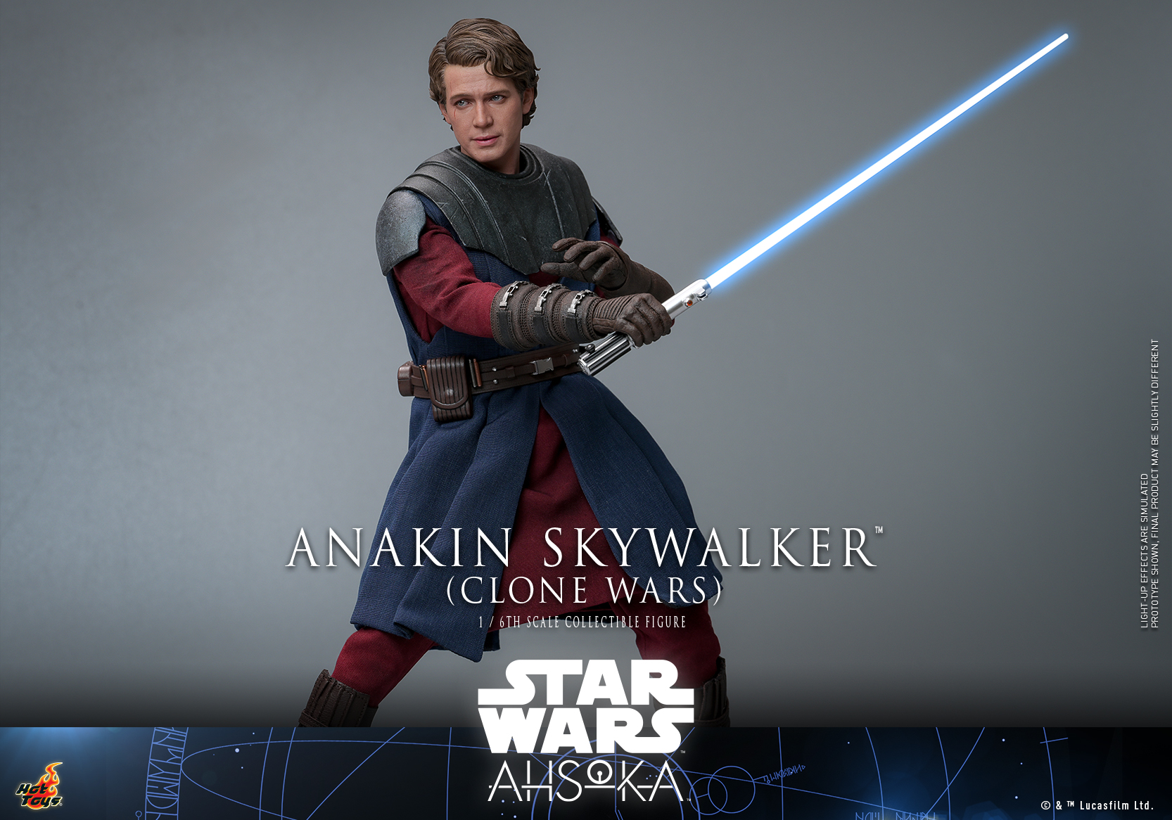 Hot Toys TMS129 Star Wars: Ahsoka™ - Anakin Skywalker™ (Clone Wars)