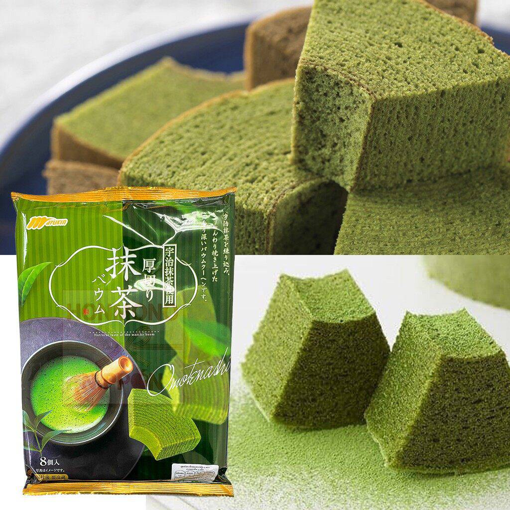 เค้กขอนไม้รสอูจิมัทฉะ 🇯🇵 สินค้านำเข้าจากญี่ปุ่น - Uji Matcha