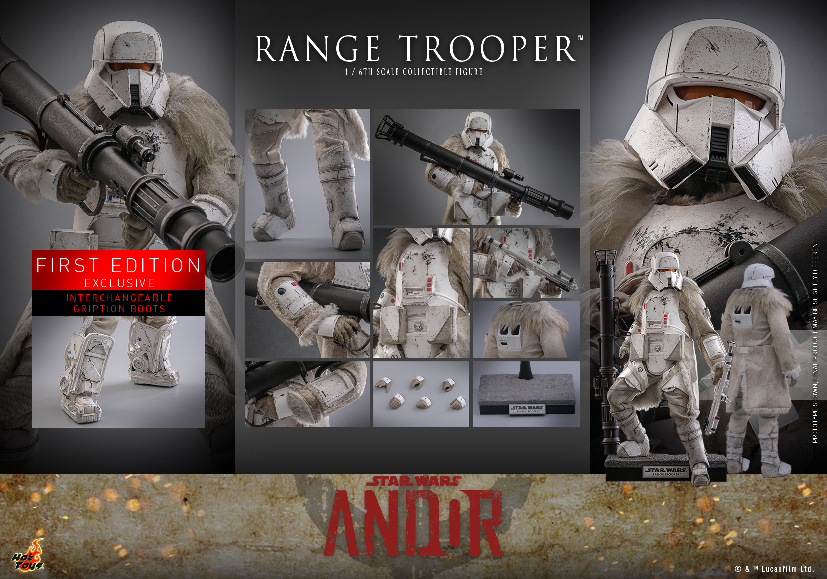 Hot Toys TMS157 Star Wars: Andor - Range Trooper (First Edition)