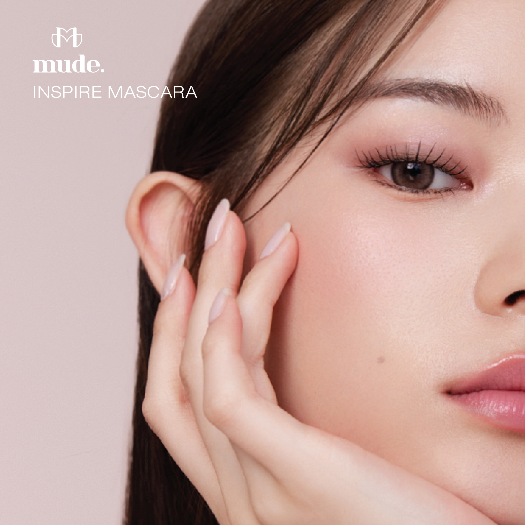 MUDE INSPIRE LONGLASH CURLING MASCARA 8ML. (มาสคาร่า กันน้ำ สูตรยาว งอน)