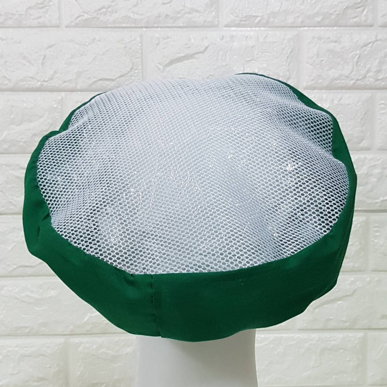 หมวกคลุมผมตาข่ายบน หมวกแม่ครัว หมวกพ่อครัว หมวกทำอาหาร หมวกโรงงาน หมวกพนักงานฝ่ายผลิต หมวกอุตสาหกรรม หมวกคลุมเก็บผมชาย-หญิง