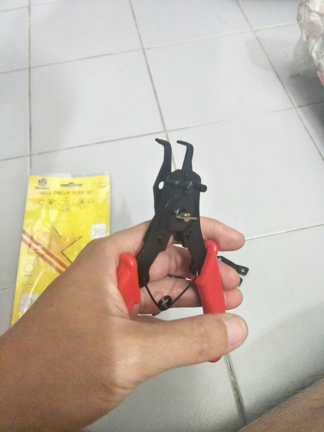 PL01 ชุดคีม บีบ-ถ่างแหวน ปริ้นล็อค 4 in 1 อู่ซ่อมรถต้องมี!!