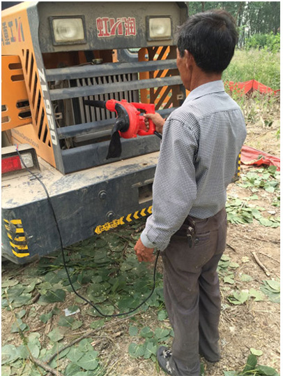 ES08 เครื่องเป่าลม โบลวเวอร์ใช้ไฟแบตเตอรี่ 12 v กำลังไฟ 600 วัตต์