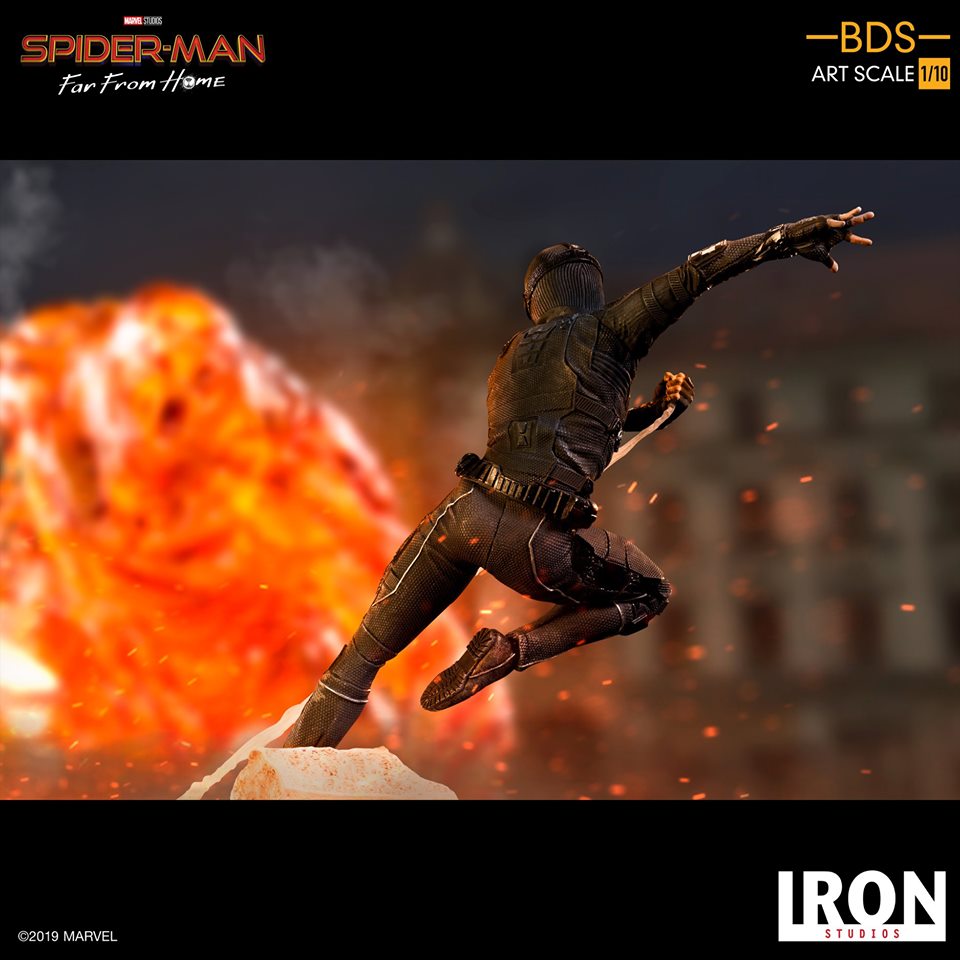 Iron Studios BDS Art Scale 1/10 Spider-Man: Far From Home - Molten-Man