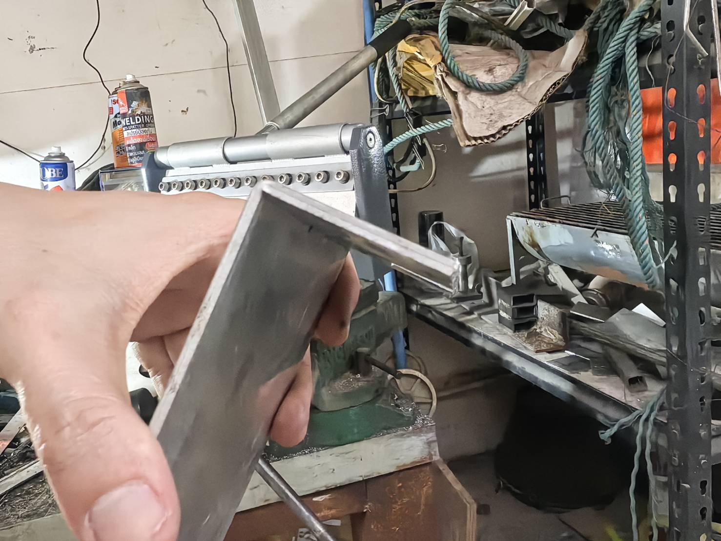 OT166 เครื่องพับเหล็ก DIY เหล้ก สเตนเลส อลูมิเนียม คุณภาพเยอรมัน