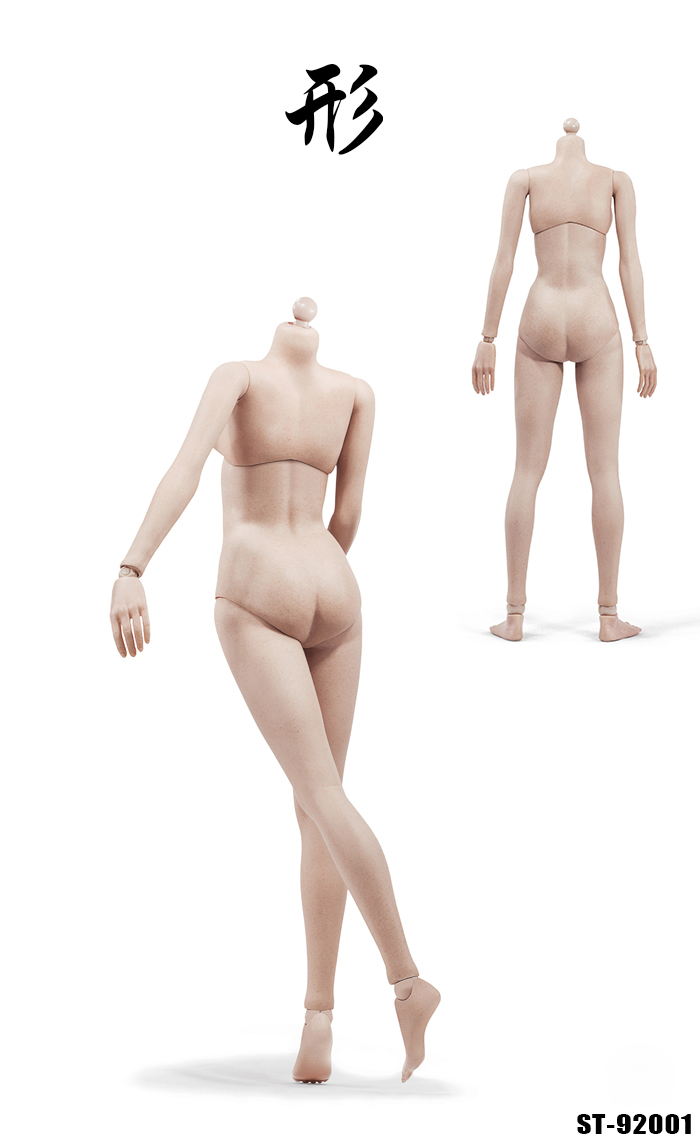 POPTOYS 92001/92002 XING Series 1.0 Super flexible female body (Steel skeleton)
