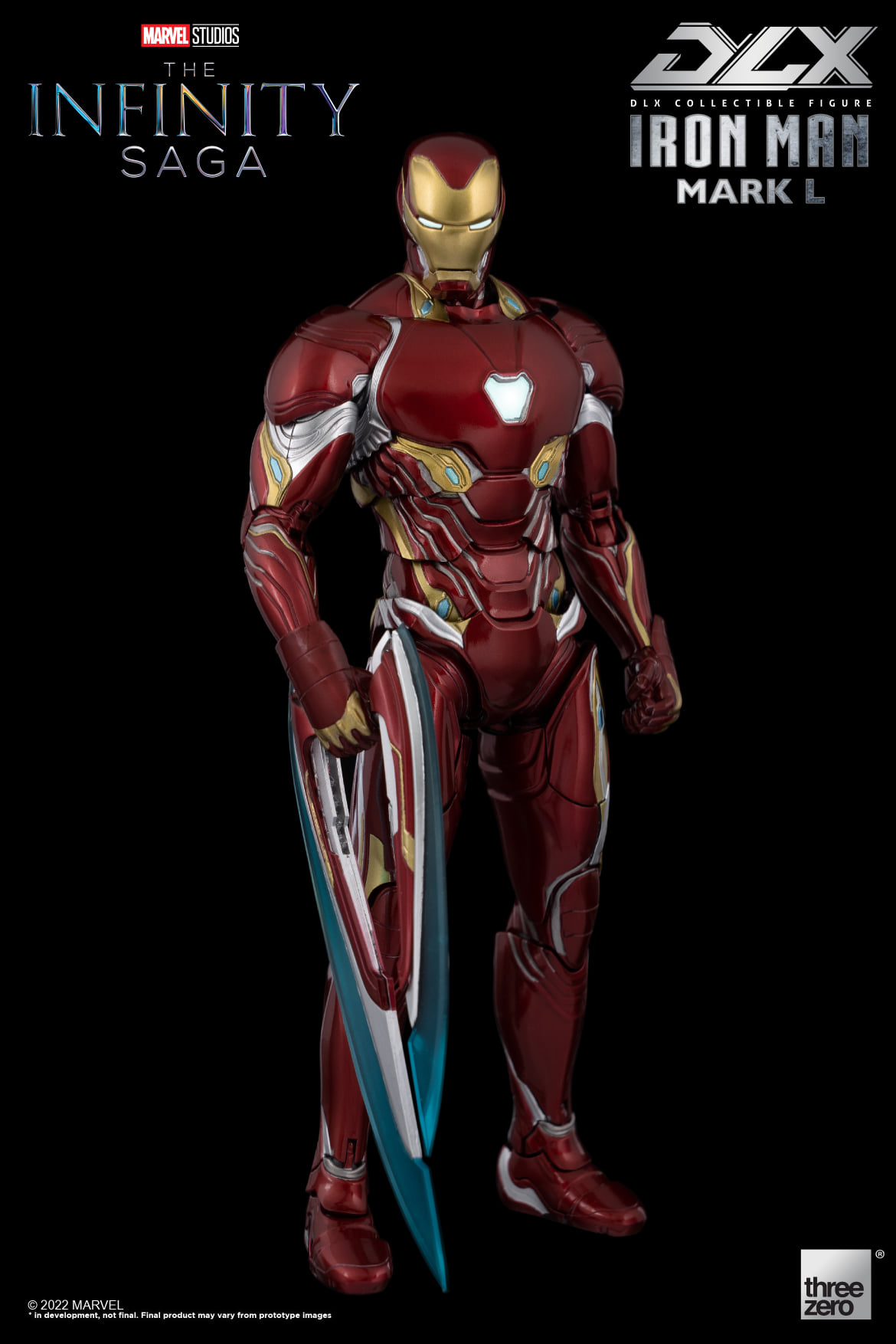 threezero 3Z02490C0 DLX The Infinity Saga - Iron Man Mark L (MK.50)