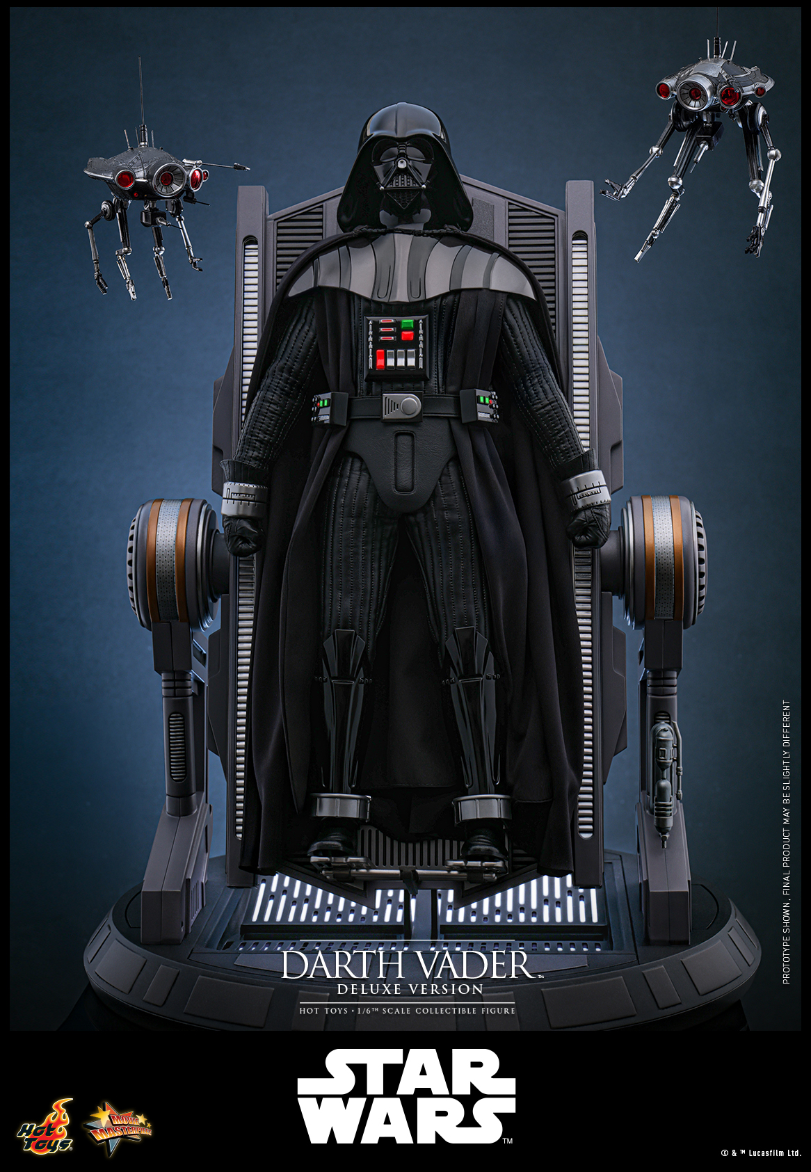 Hot Toys MMS811 Star Wars Revenge of the Sith - Darth Vader (Deluxe Version)