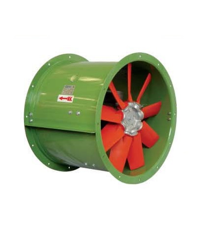 พัดลมท่อแบบต่อตรง, (Axial fan with drive) AL,