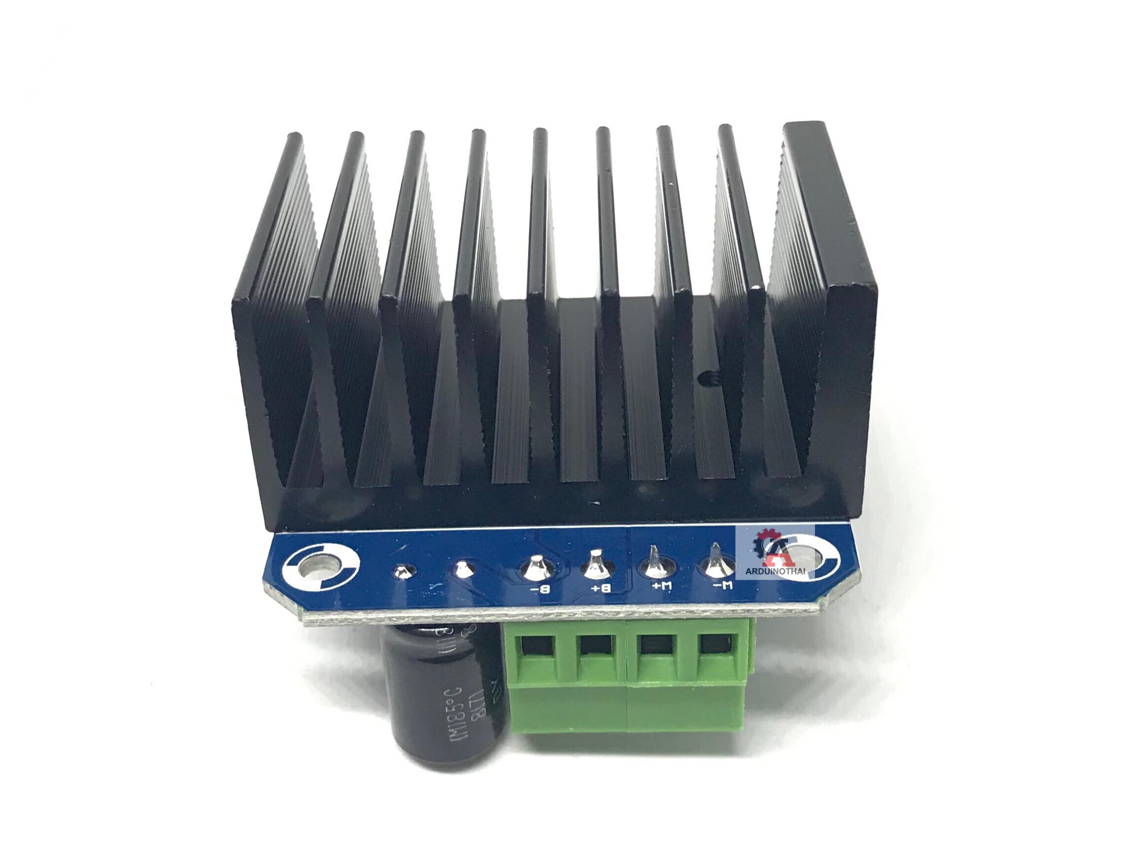 BTS7960 H-Bridge DC Motor Drive บอร์ดขับมอเตอร์กระแสสูง 6-27V 43A สต็อกไทยส่งไว