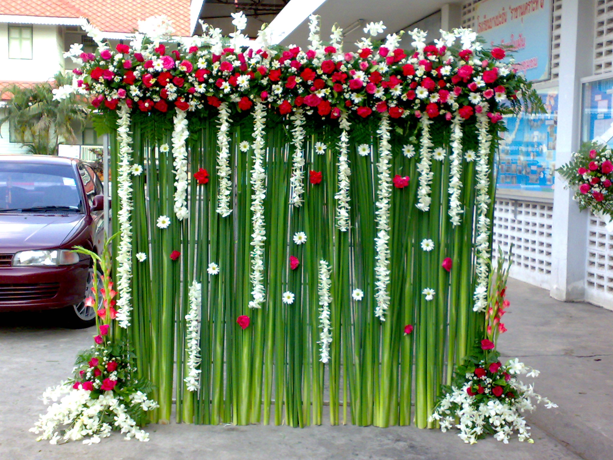 ซุ้มถ่ายรูป ธีมงาน ชมพู