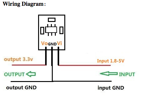 Mini DC Buck and Boost Converter 1.8V-5V to 3.3V
