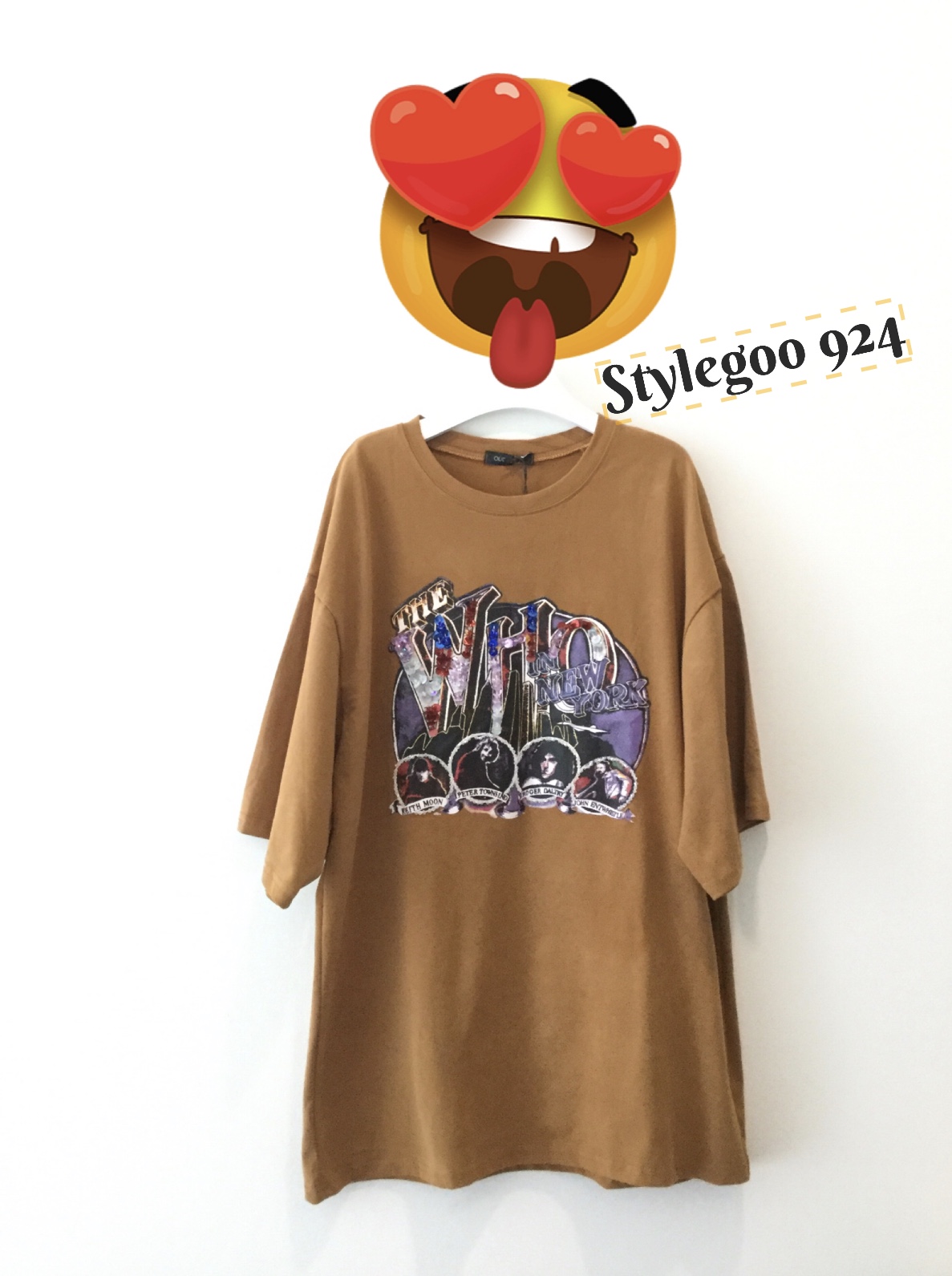 เสื้อยืดทรงOversize แนว ชิคๆคูลๆ สไตล์เกาหลี