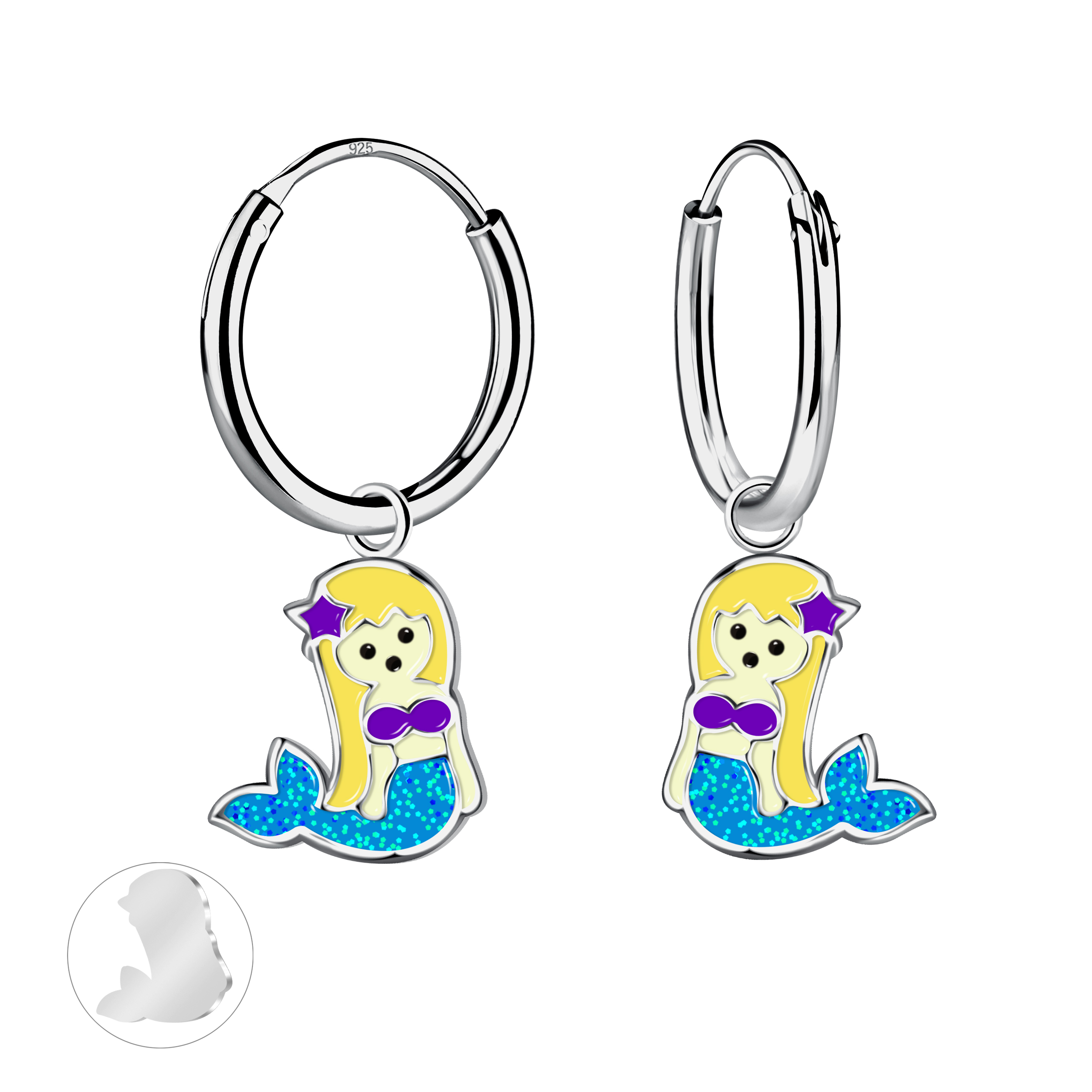 “เช็คสินค้าทัก line ก่อนโอนนะคะ”ต่างหูห่วงเงินแท้ 92.5% สำหรับเด็ก ผิวแพ่ง่ายใส่ได้