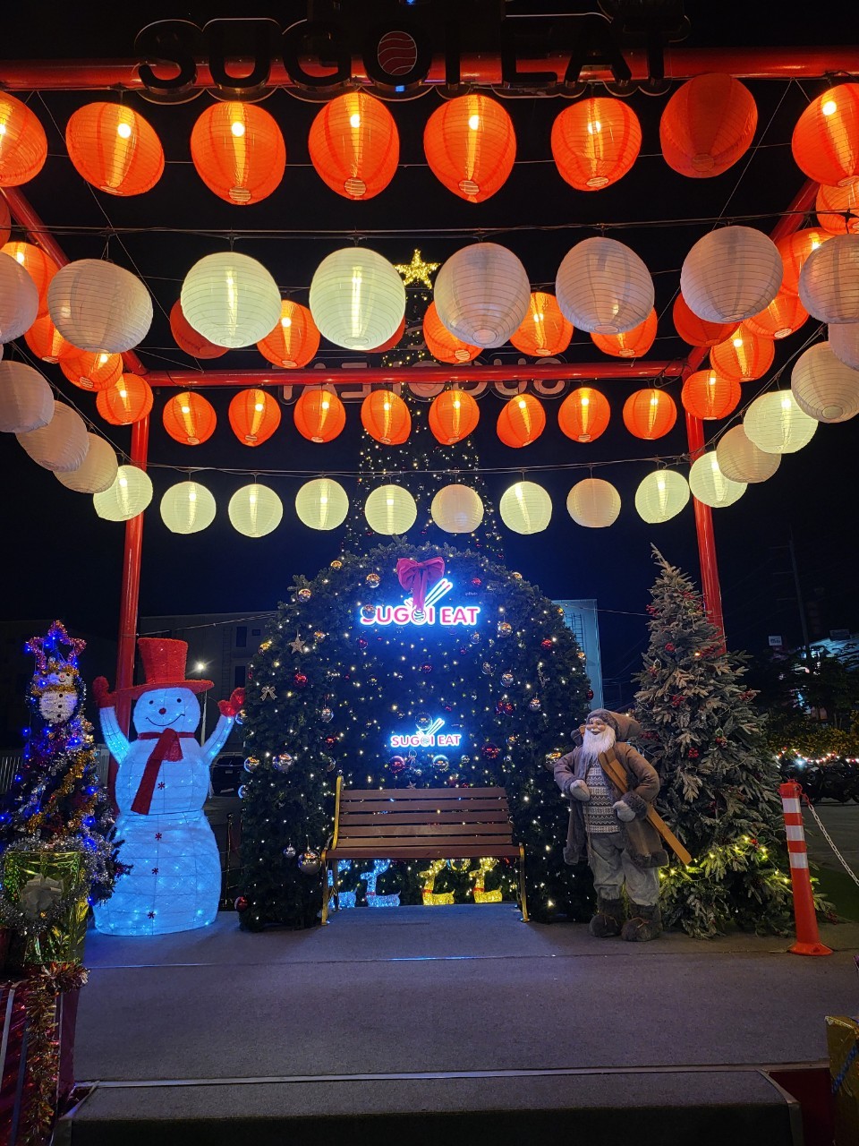 รับตกแต่งให้เช่าไฟประดับ ตกแต่้งงานเลี้ยงฉลองสีสันสวยงาม