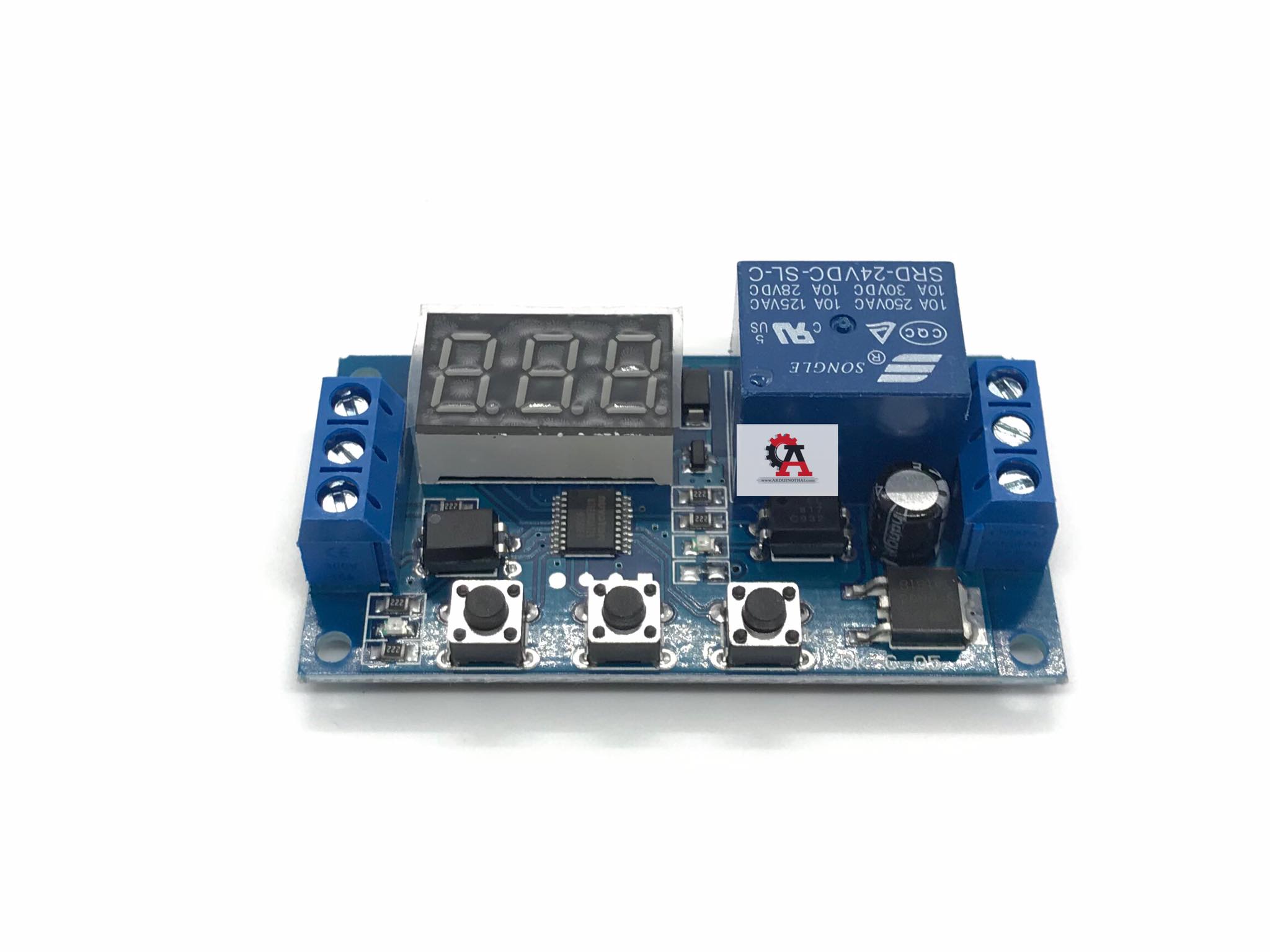 Timer Module 24V โมดูลตั้งเวลาเปิดปิด สต็อกไทยส่งไว